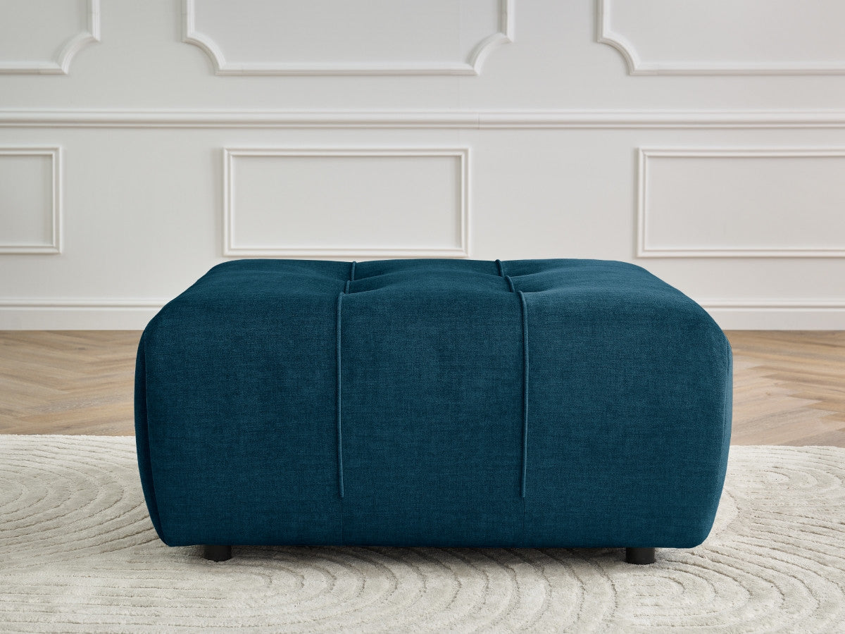 Pouf ARSENE tissu velours