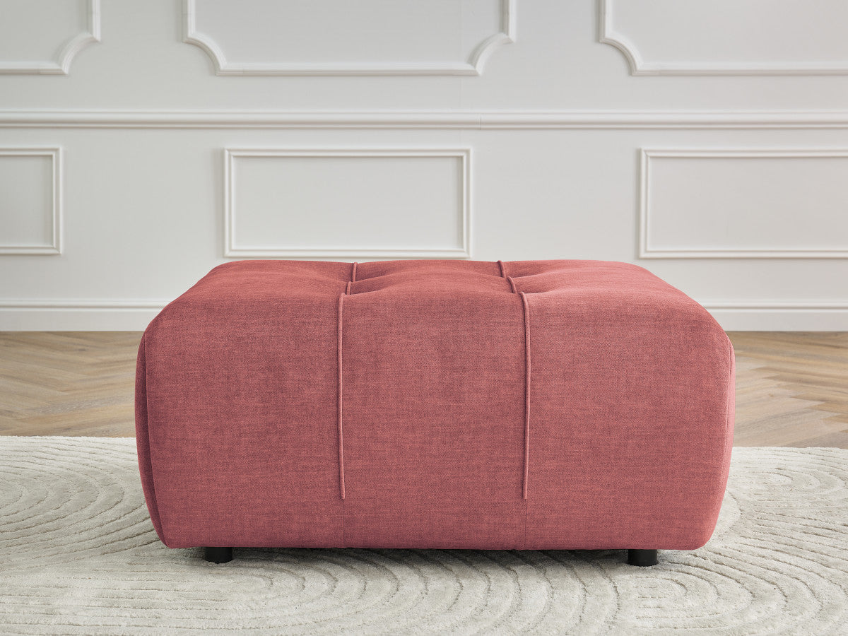 Pouf ARSENE tissu velours