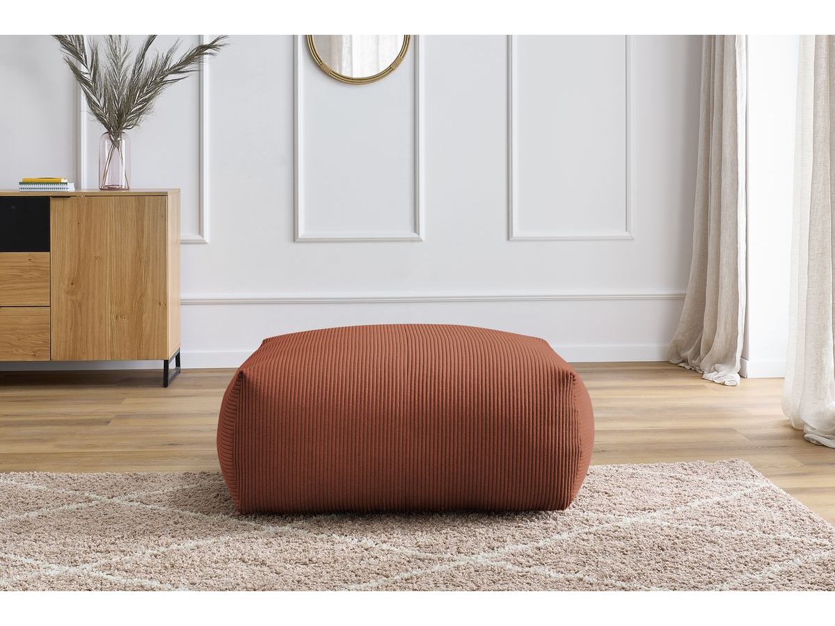 Pouf carré VOLTAIRE