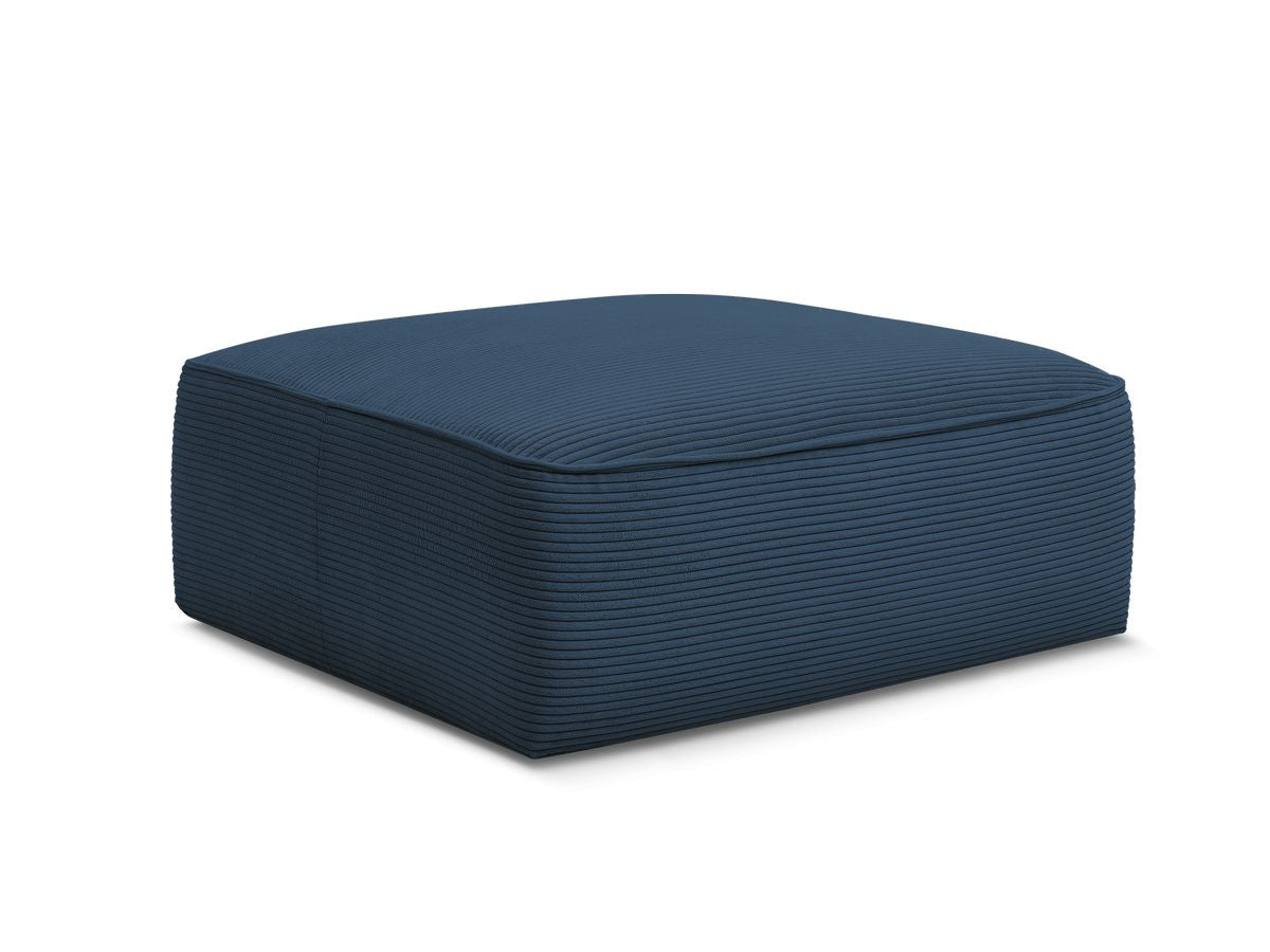 Pouf LEOPOLD velours côtelé