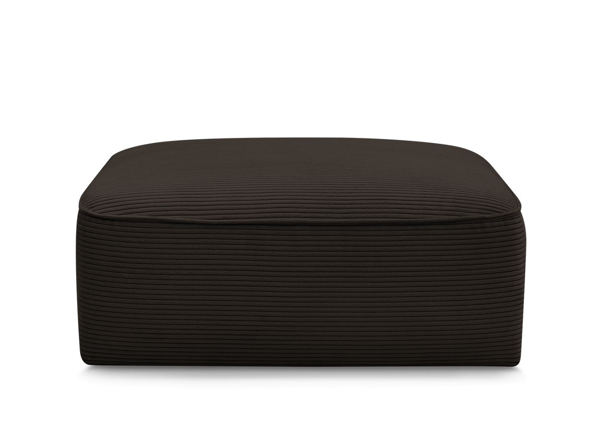 Pouf LEOPOLD velours côtelé