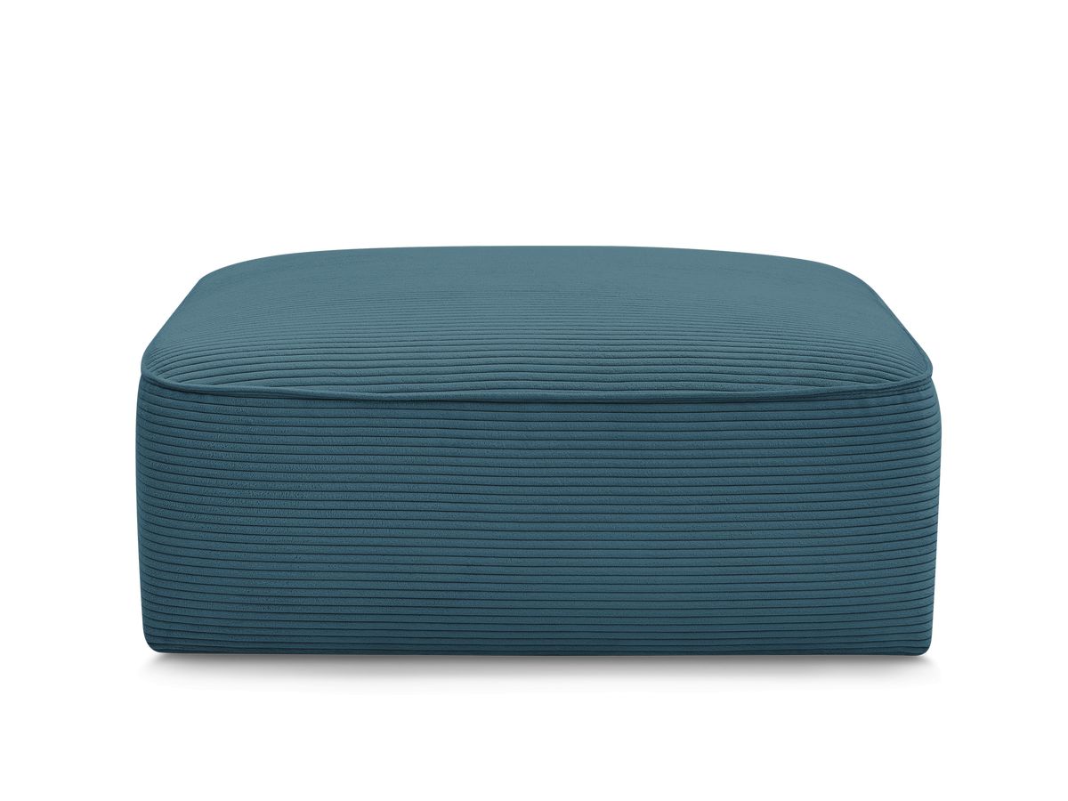 Pouf LEOPOLD velours côtelé