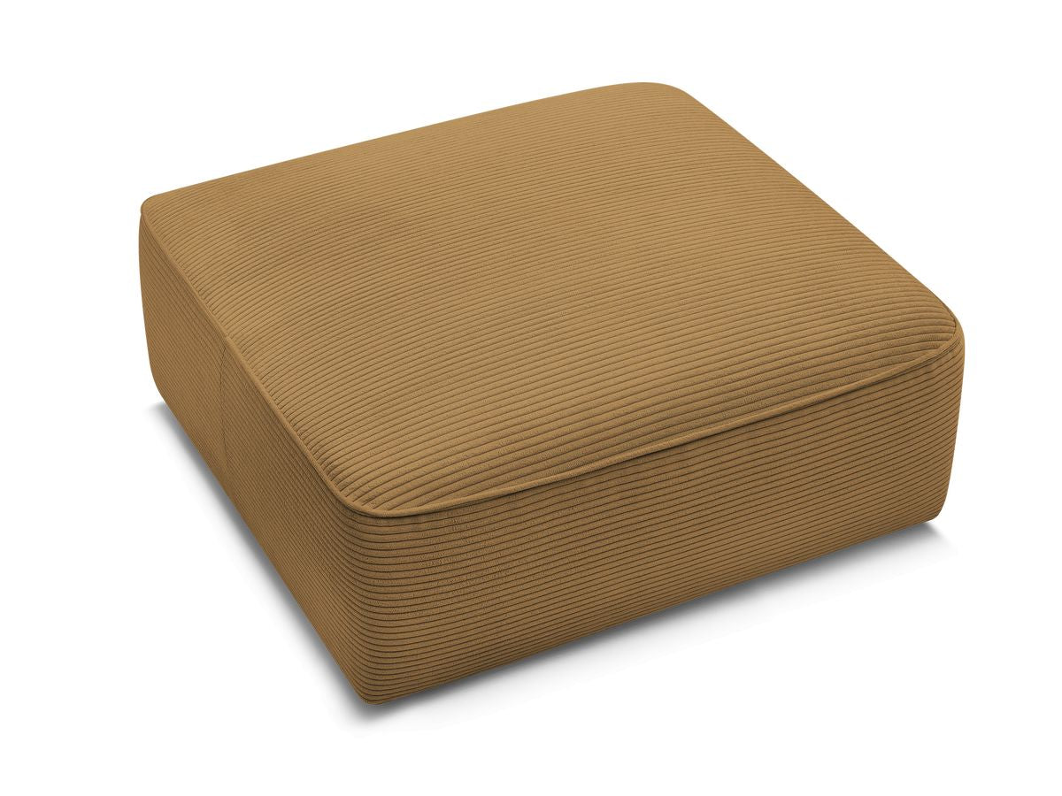 Pouf LEOPOLD velours côtelé