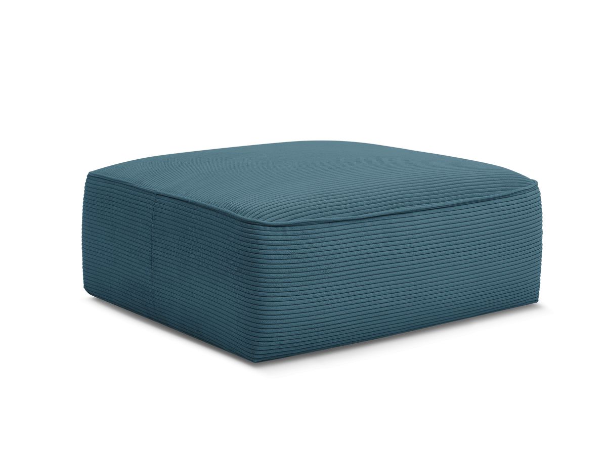 Pouf LEOPOLD velours côtelé