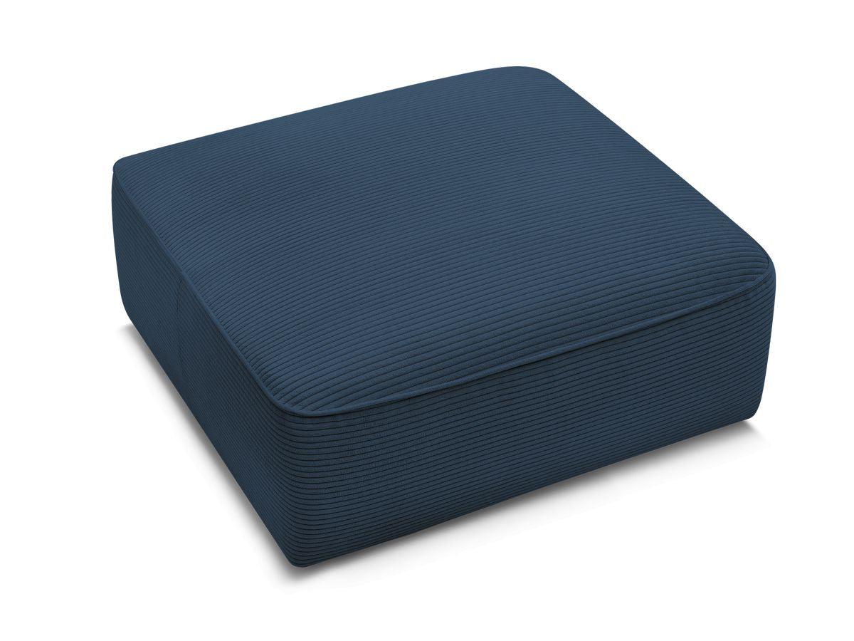 Pouf LEOPOLD velours côtelé