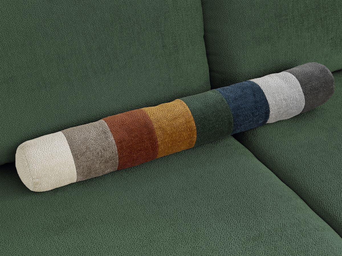 Pouf LUCIEN tissu lisse