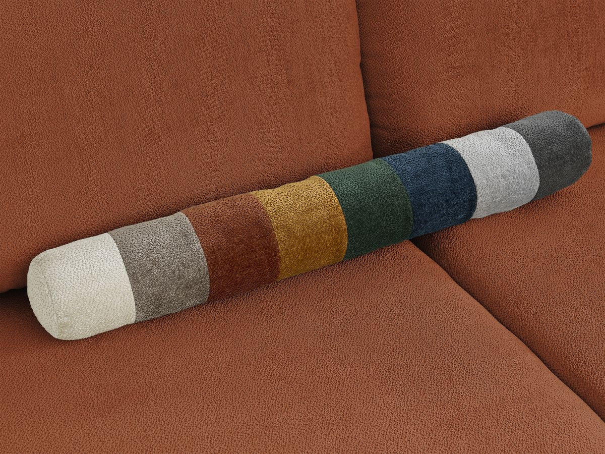 Pouf LUCIEN tissu lisse