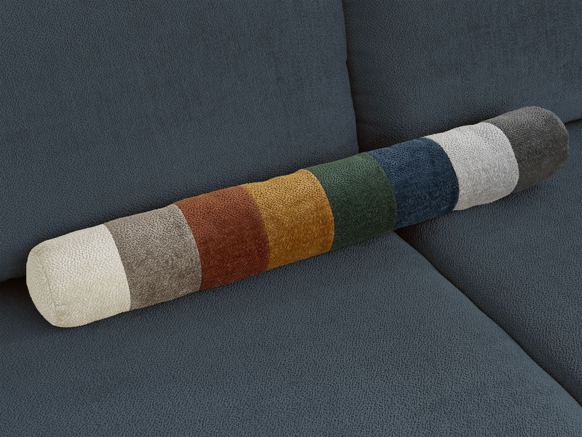 Pouf LUCIEN tissu lisse