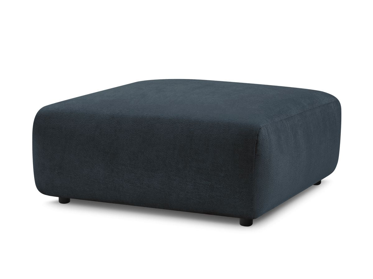 Pouf LUCIEN tissu lisse