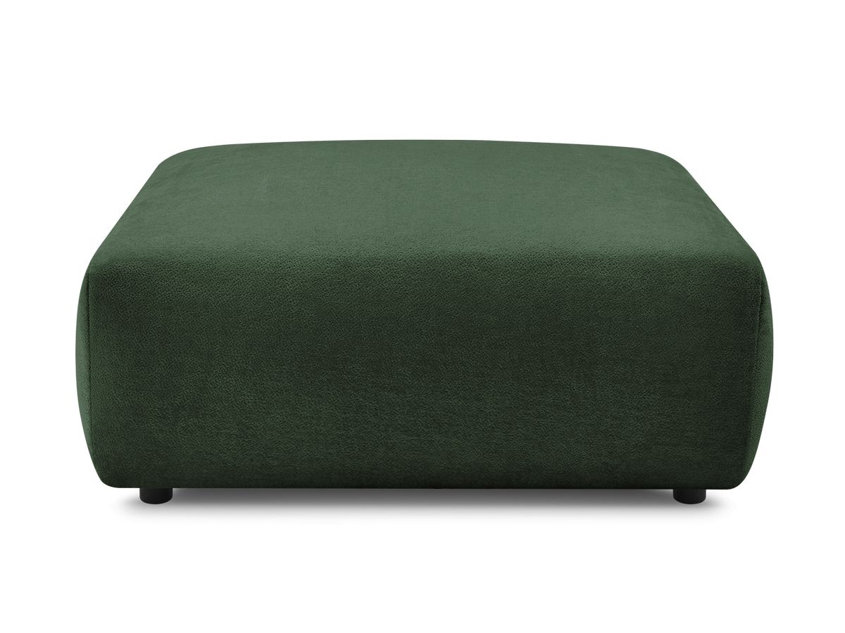 Pouf LUCIEN tissu lisse