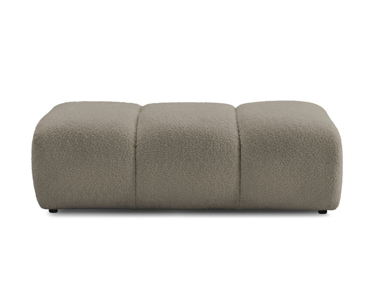 Pouf PAMIRA tissu bouclette