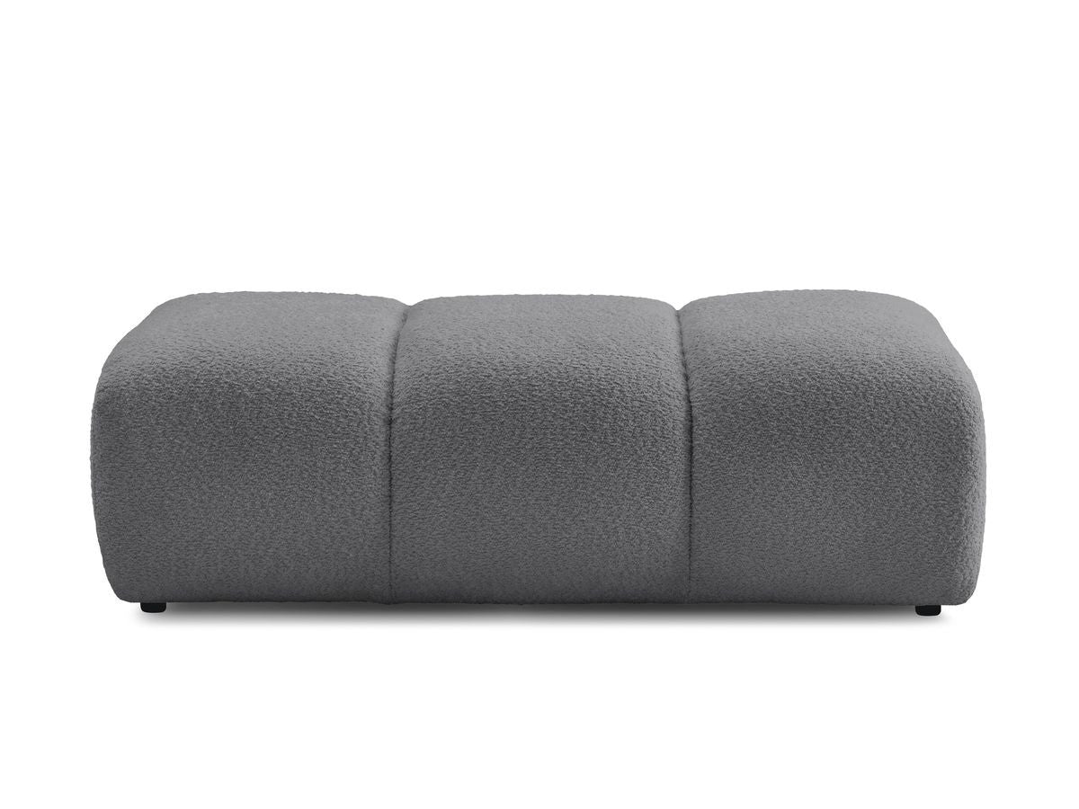 Pouf PAMIRA tissu bouclette