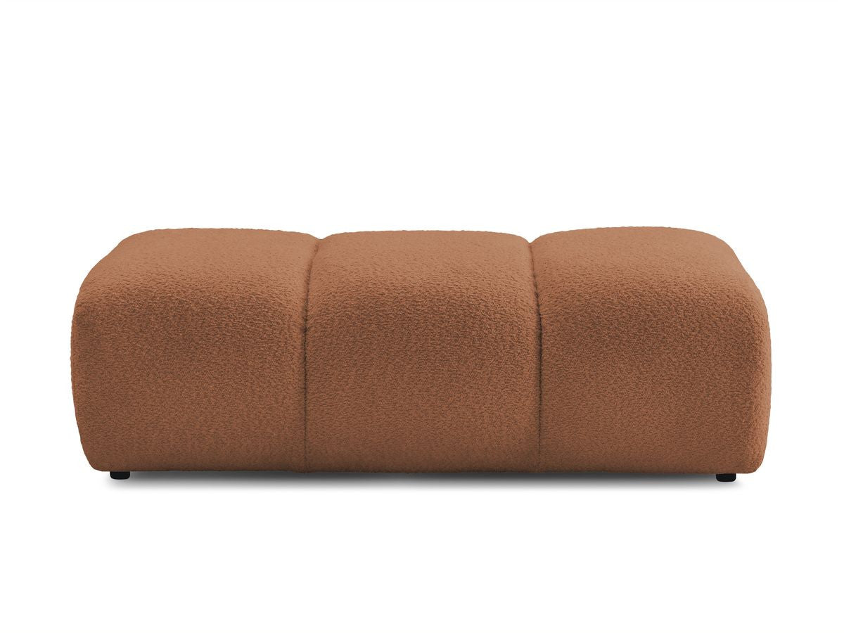Pouf PAMIRA tissu bouclette