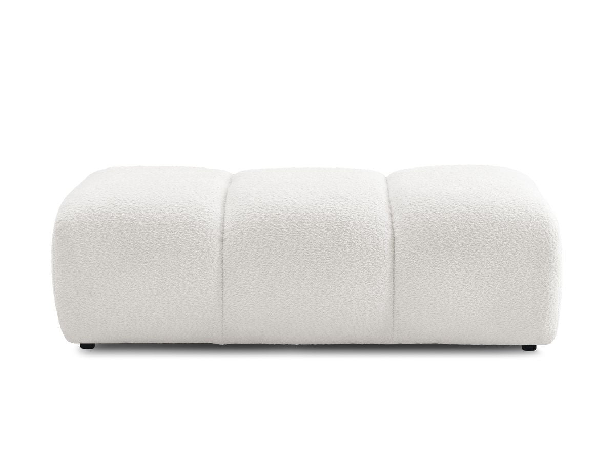 Pouf PAMIRA tissu bouclette