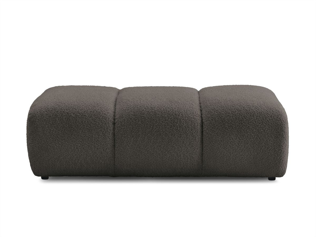 Pouf PAMIRA tissu bouclette