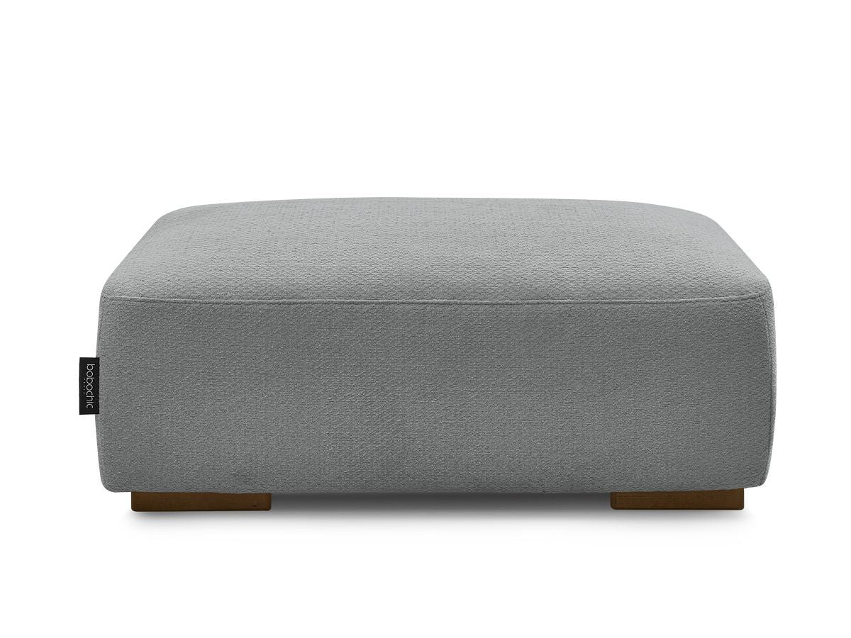 Pouf SIDONIE tissu chiné