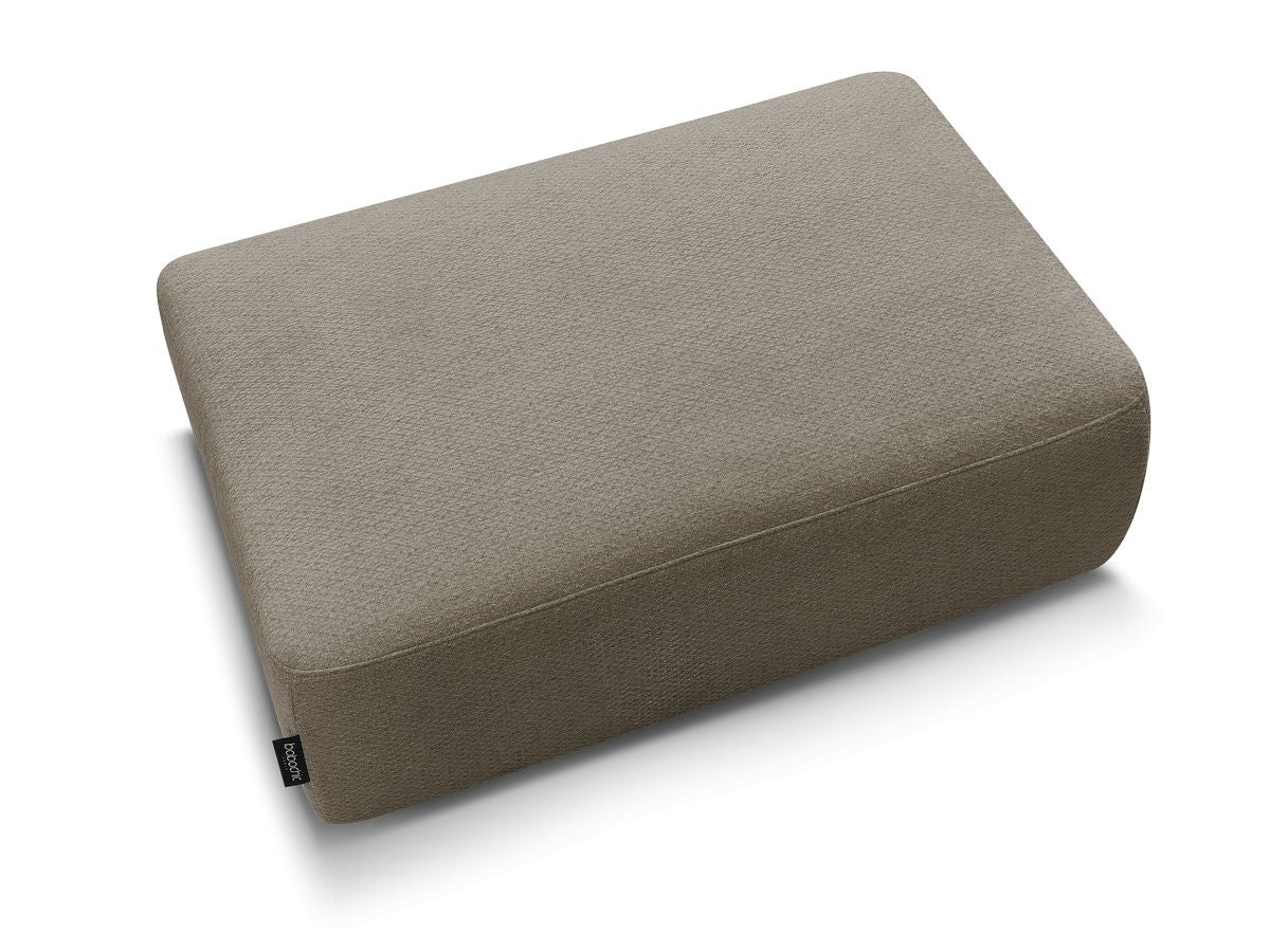 Pouf SIDONIE tissu chiné