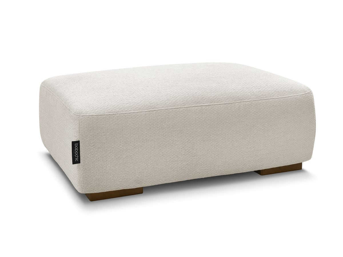Pouf SIDONIE tissu chiné