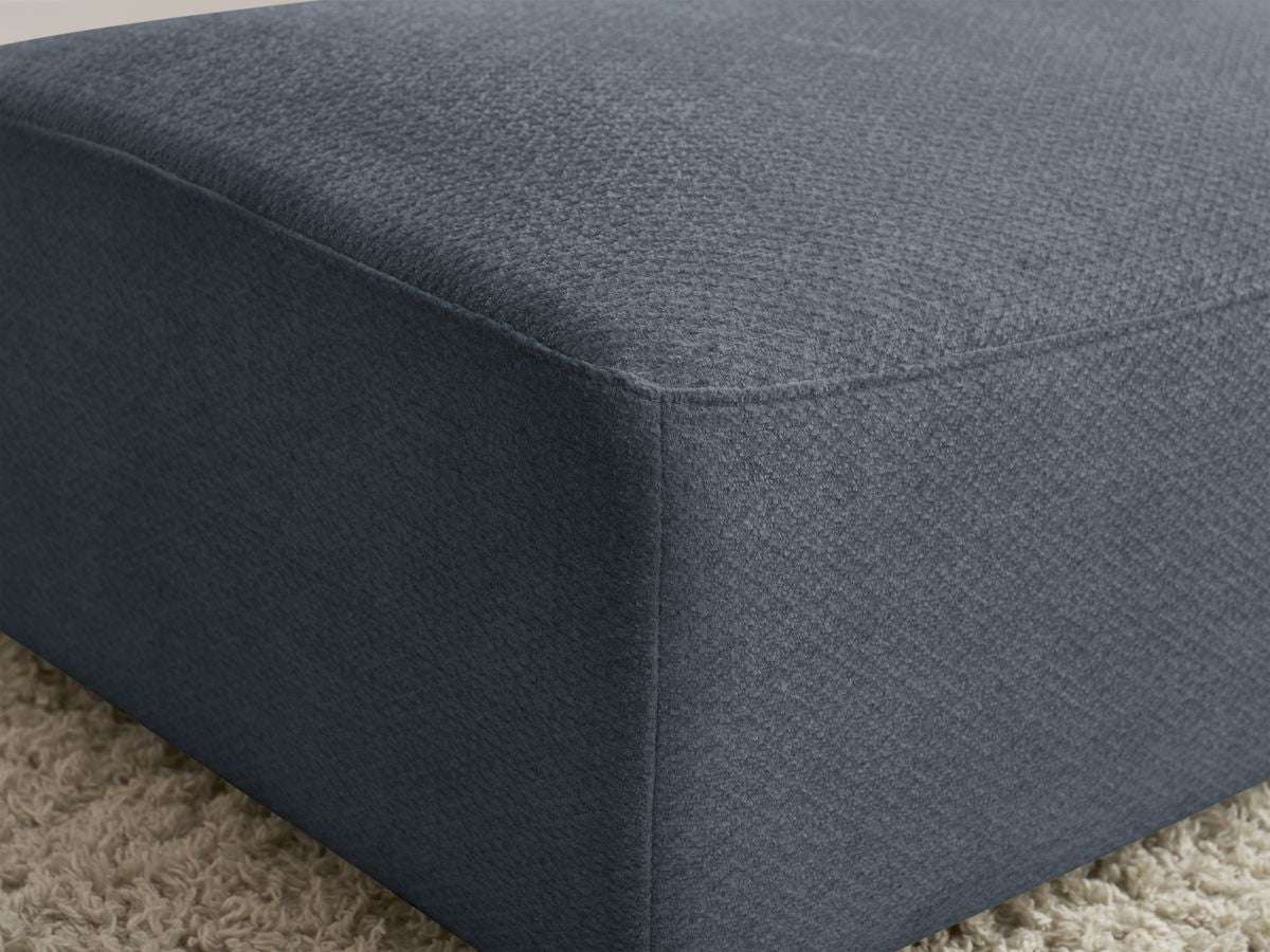 Pouf SIDONIE tissu chiné