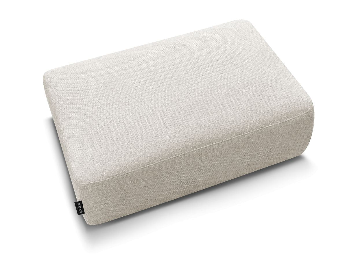 Pouf SIDONIE tissu chiné
