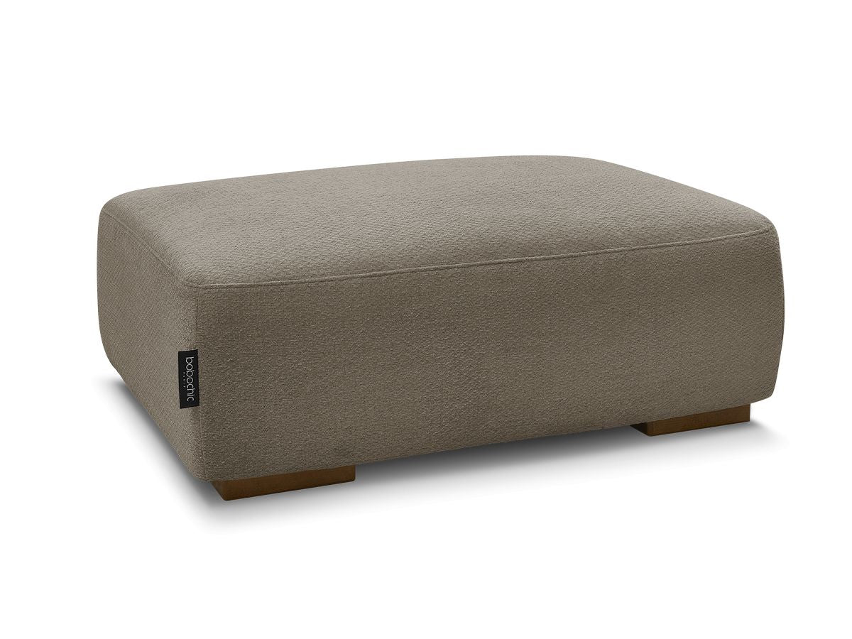 Pouf SIDONIE tissu chiné