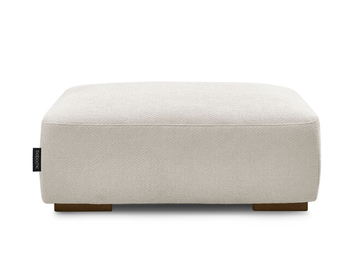 Pouf SIDONIE tissu chiné