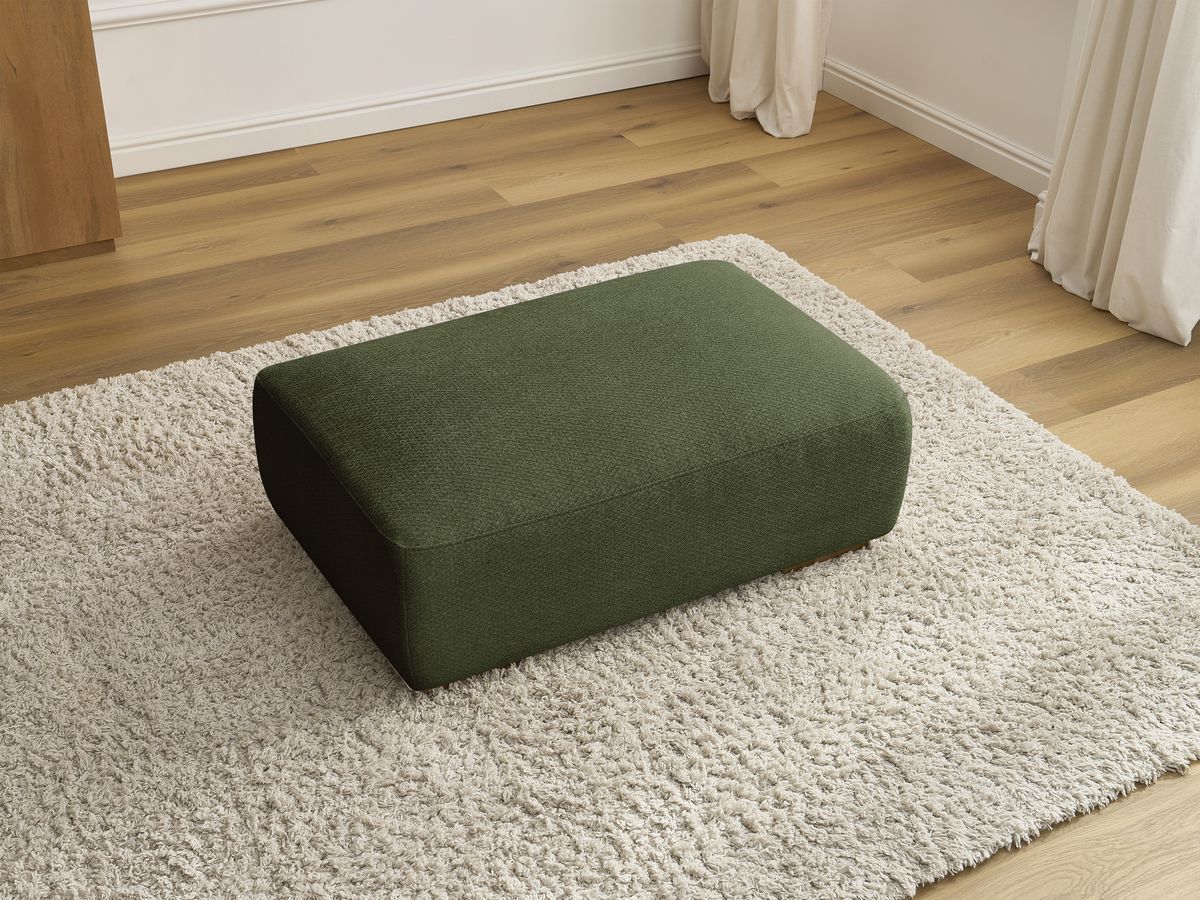 Pouf SIDONIE tissu chiné