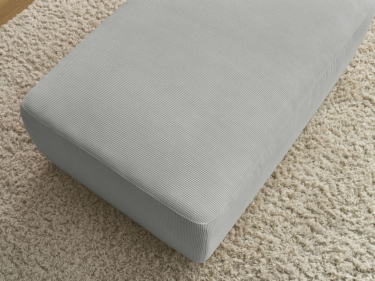Pouf SIDONIE velours côtelé