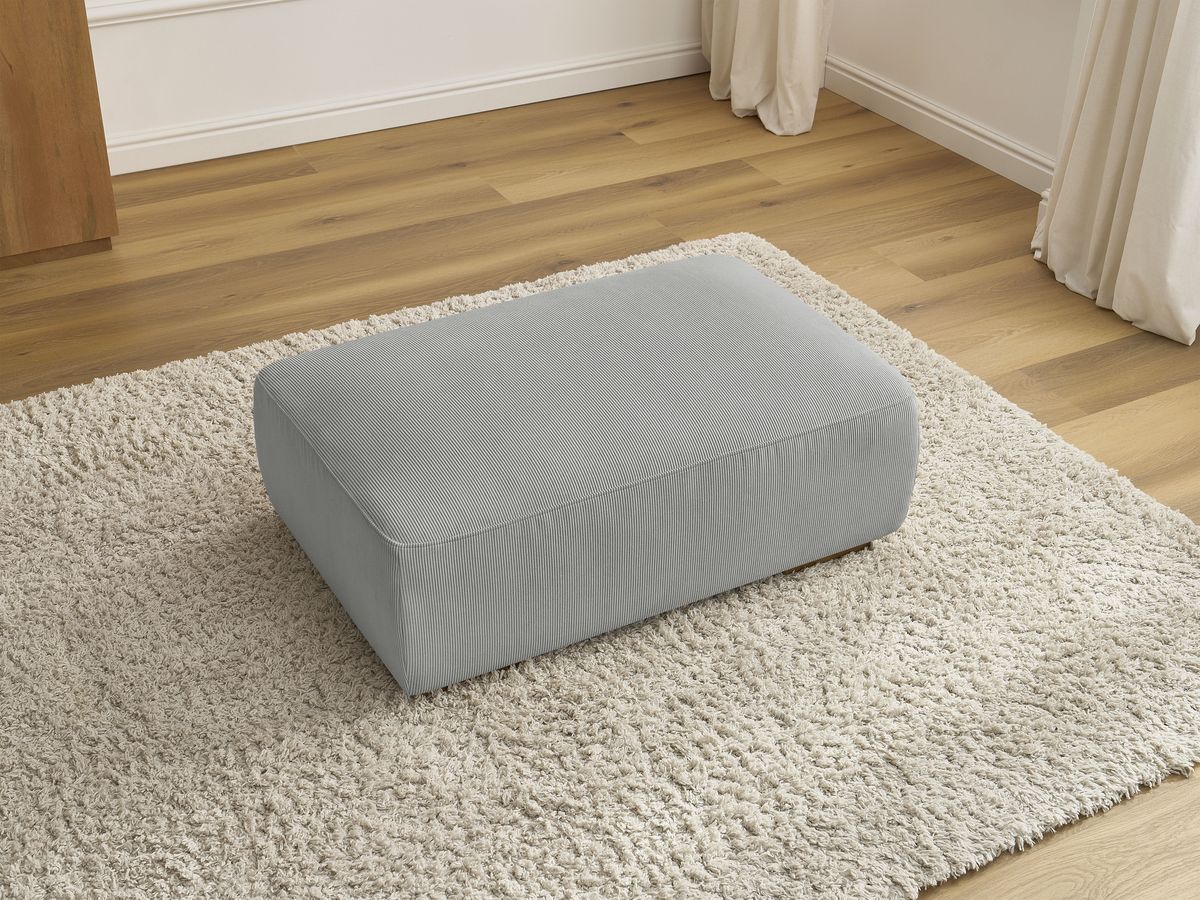 Pouf SIDONIE velours côtelé