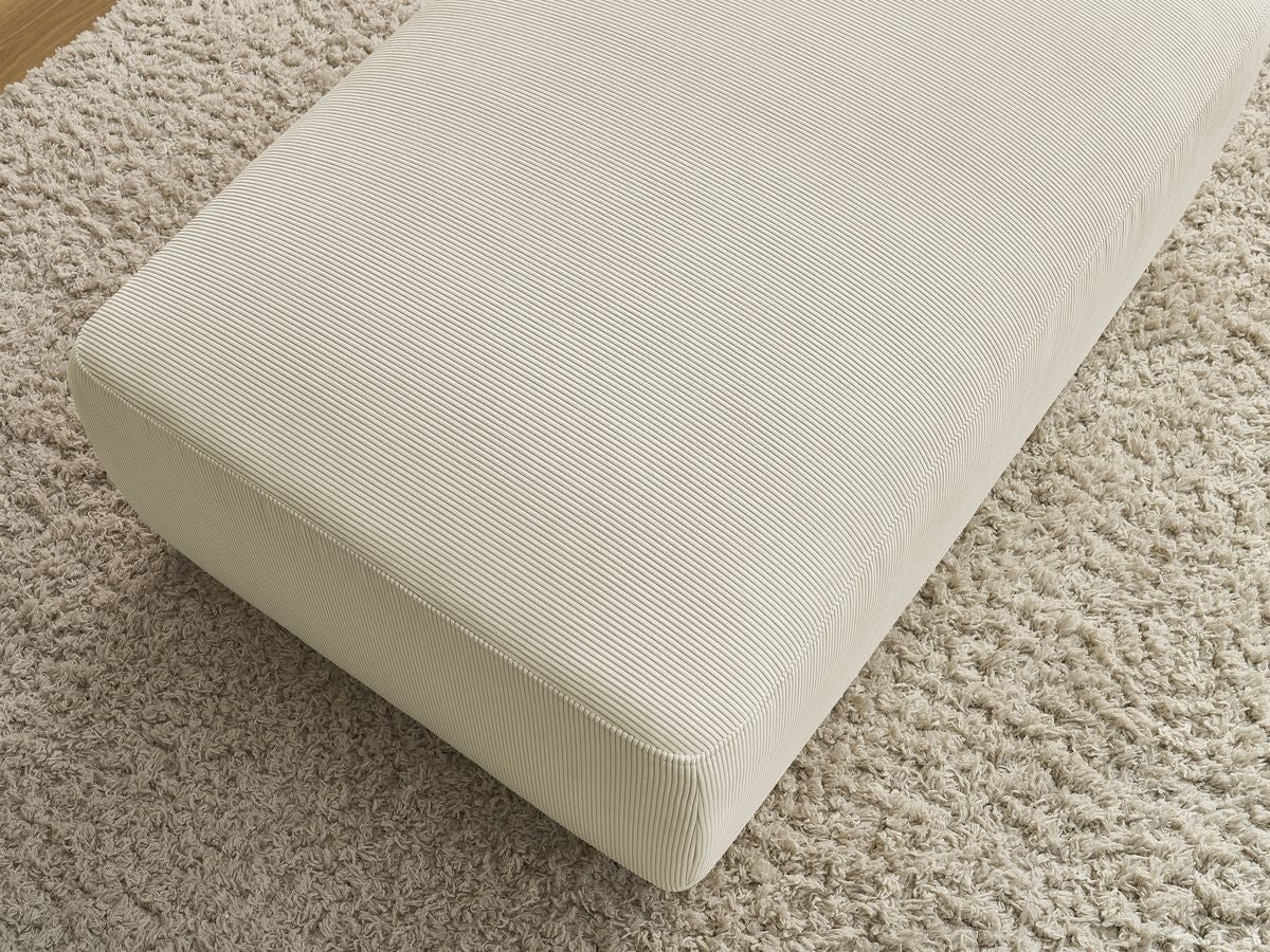 Pouf SIDONIE velours côtelé