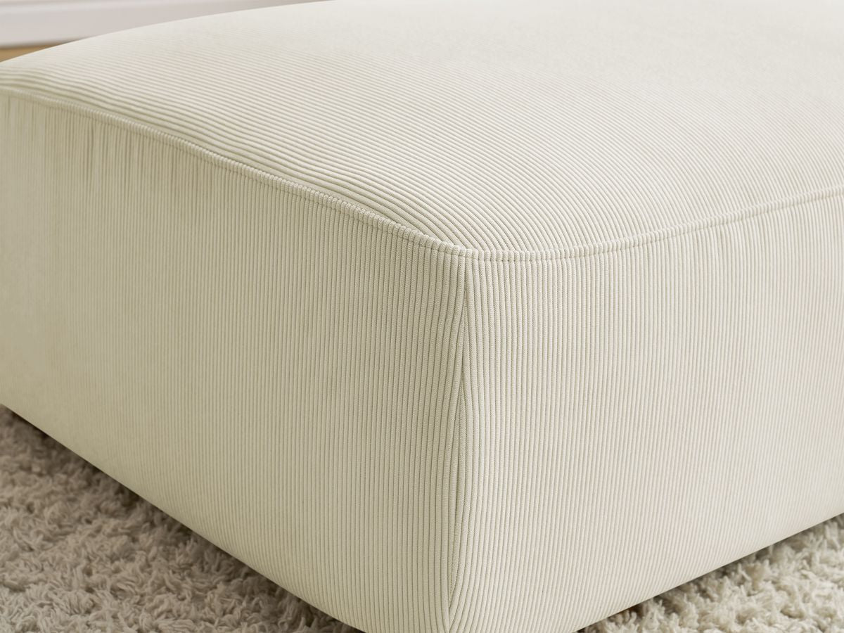 Pouf SIDONIE velours côtelé