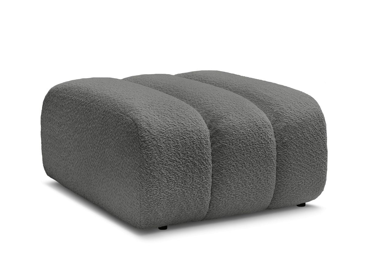Pouf TALIA tissu bouclette