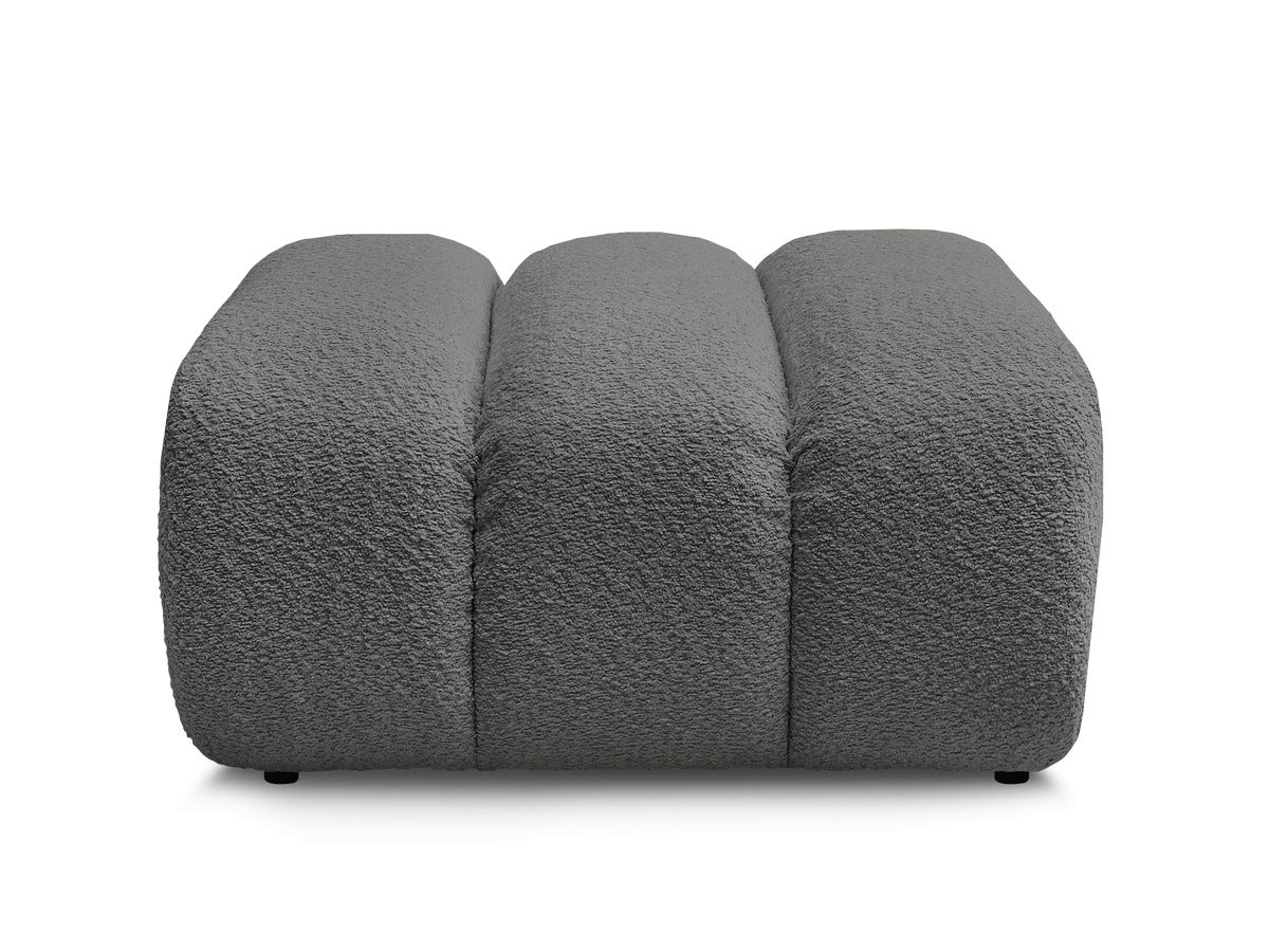 Pouf TALIA tissu bouclette