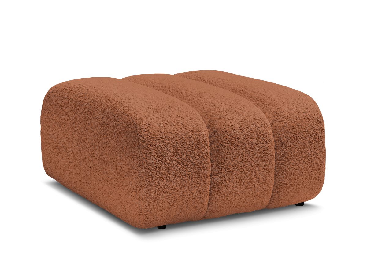 Pouf TALIA tissu bouclette