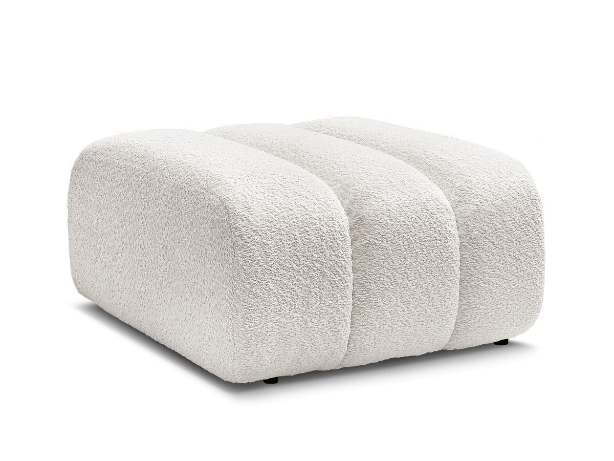 Pouf TALIA tissu bouclette