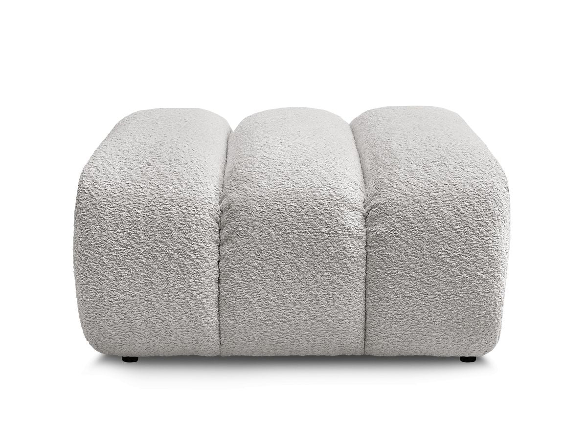Pouf TALIA tissu bouclette