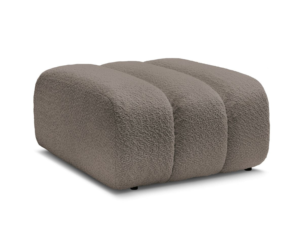 Pouf TALIA tissu bouclette
