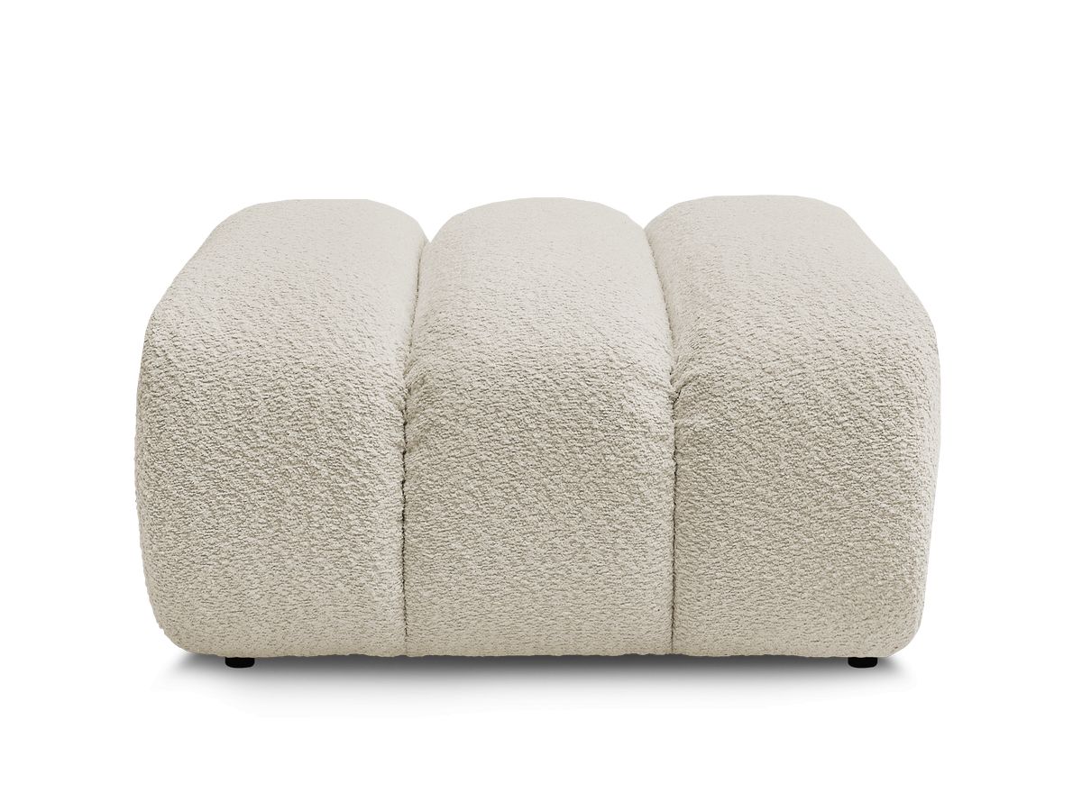 Pouf TALIA tissu bouclette