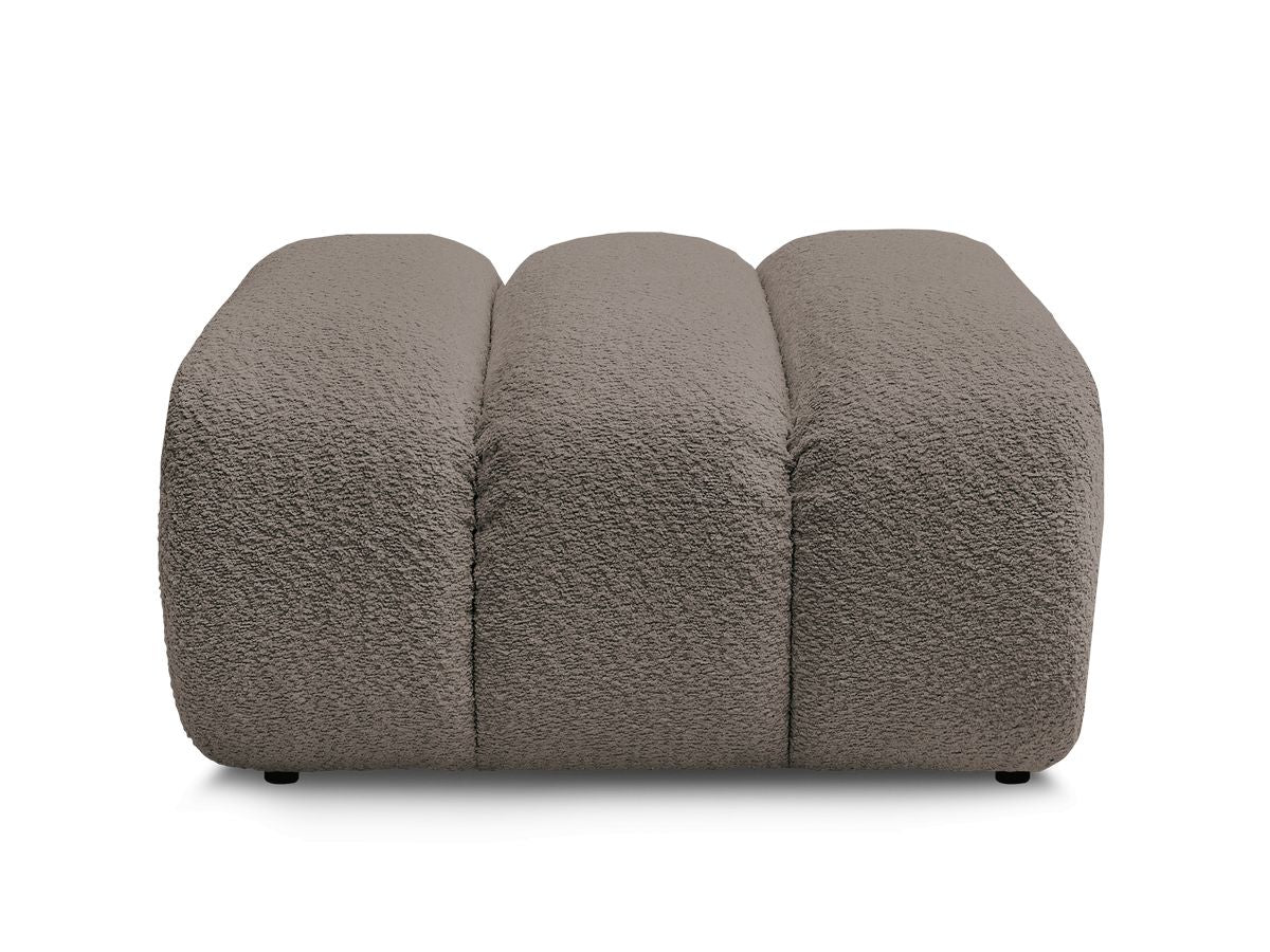 Pouf TALIA tissu bouclette