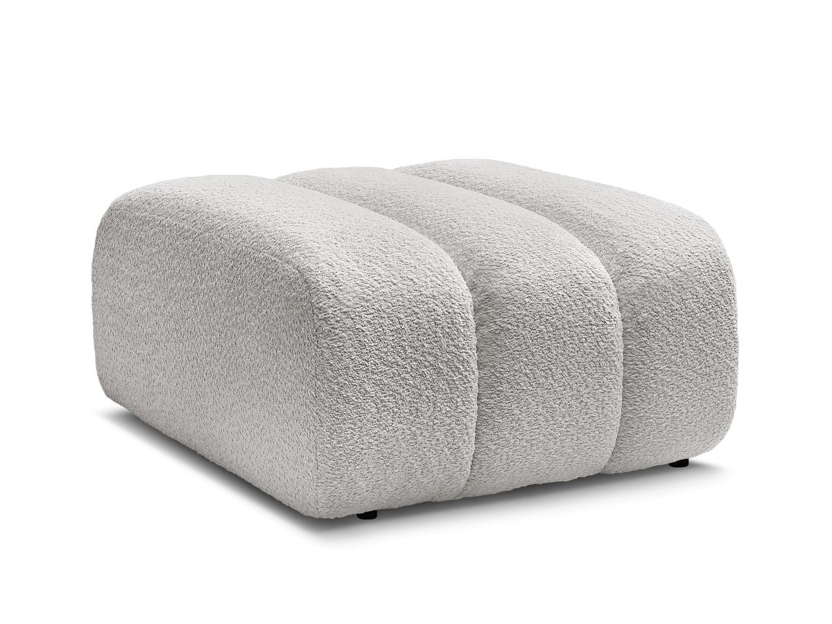 Pouf TALIA tissu bouclette