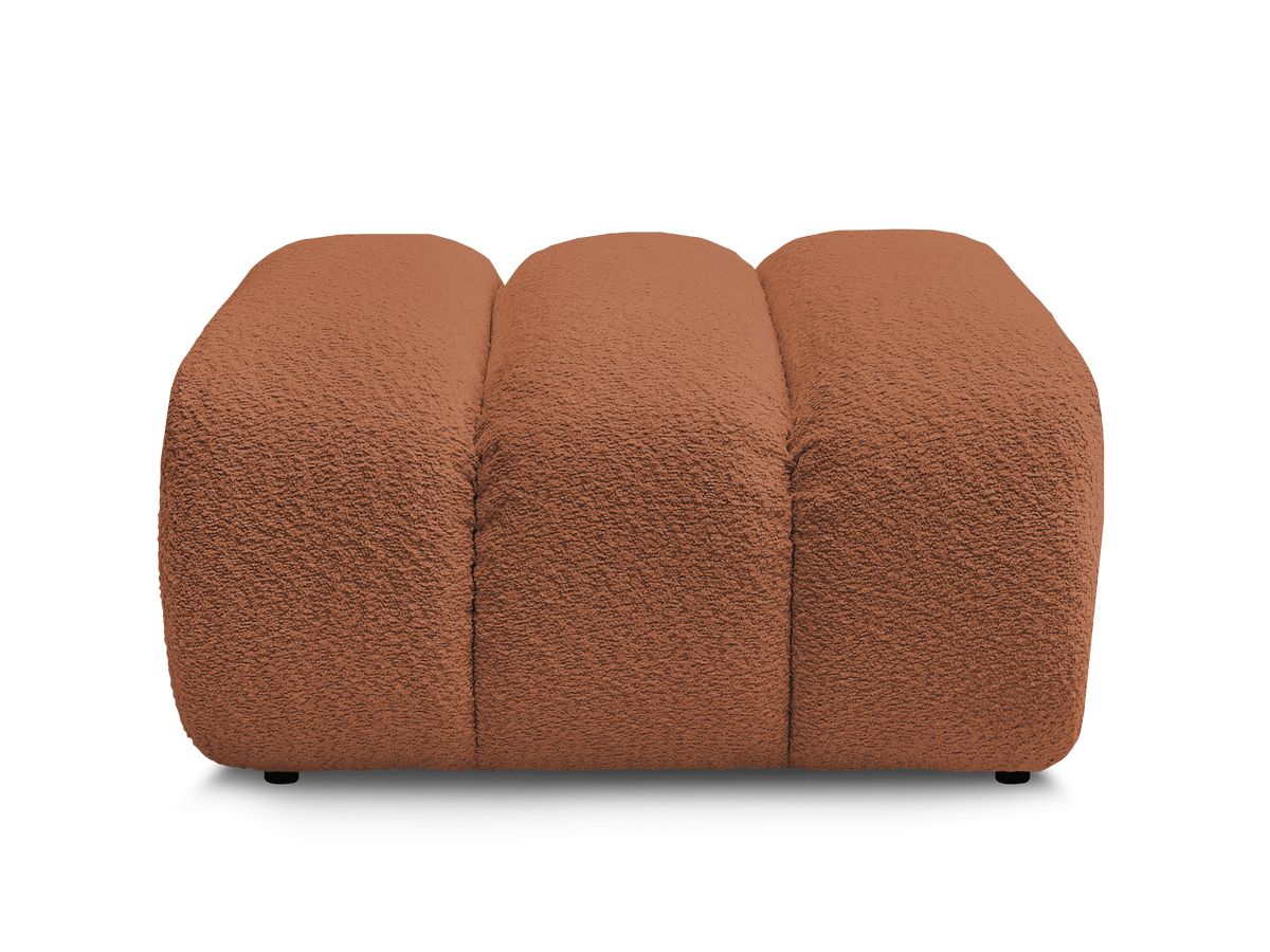 Pouf TALIA tissu bouclette