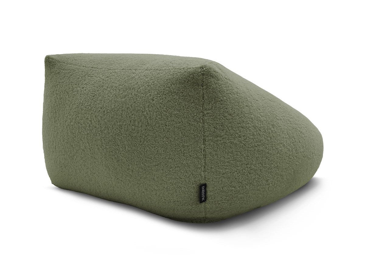 Pouf ultra moelleux LILIBET tissu bouclette