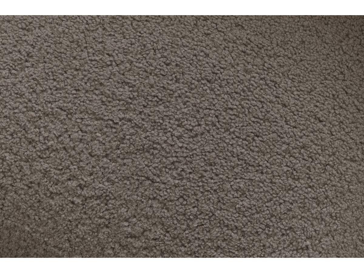 Pouf ultra moelleux LILIBET tissu bouclette