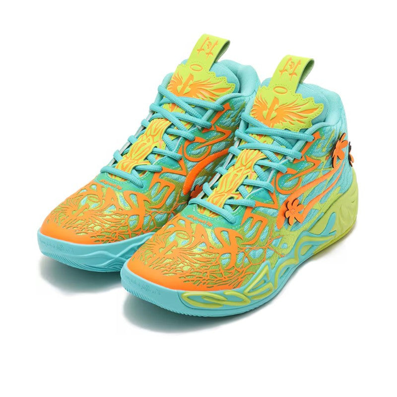 Puma - Puma Lamelo Ball Mb.04 Scooby-Doo (Gs) - Aquatic/Lime Smash/Heat Fire