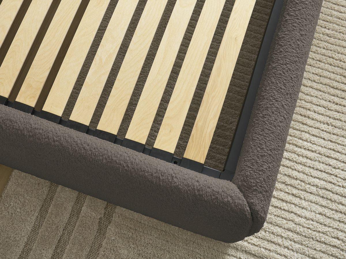 Sommier coffre INERA tissu bouclette