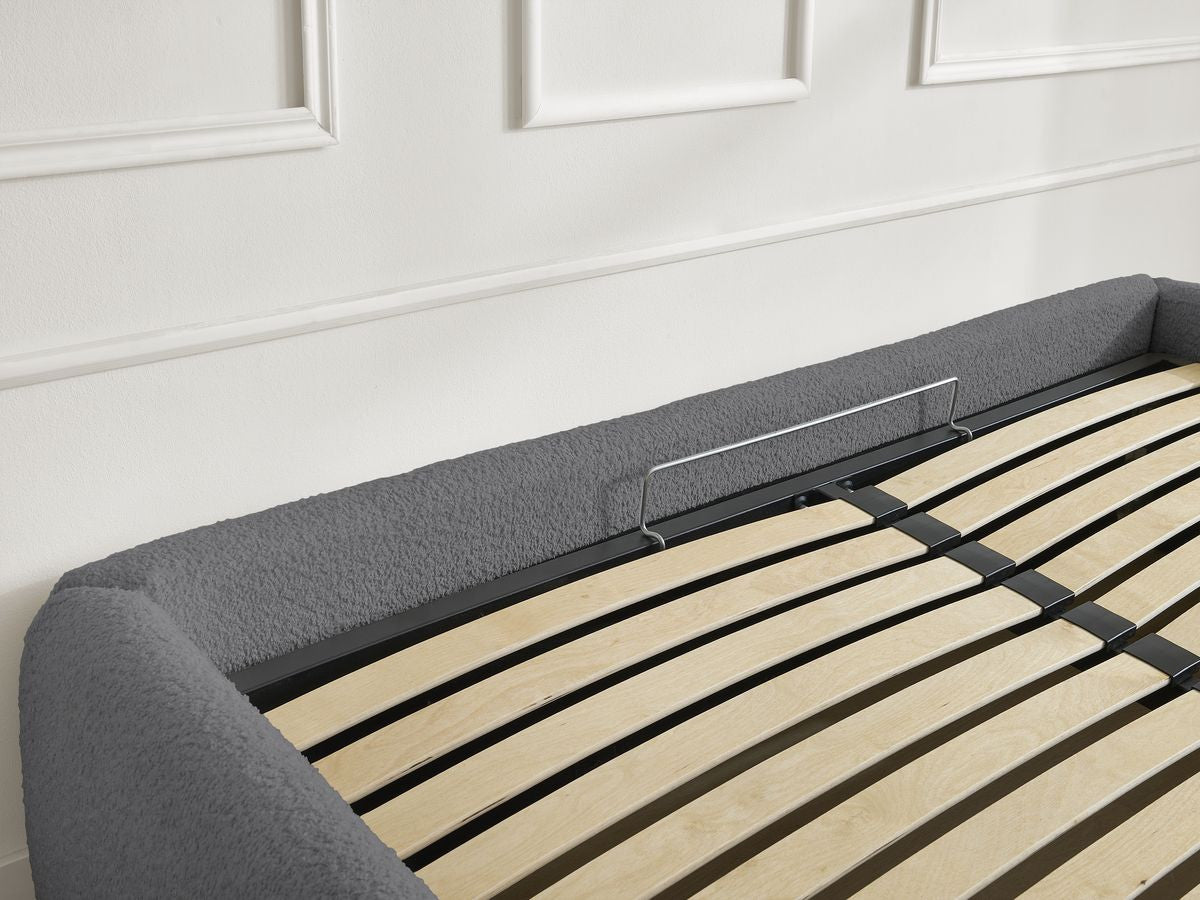 Sommier coffre INERA tissu bouclette