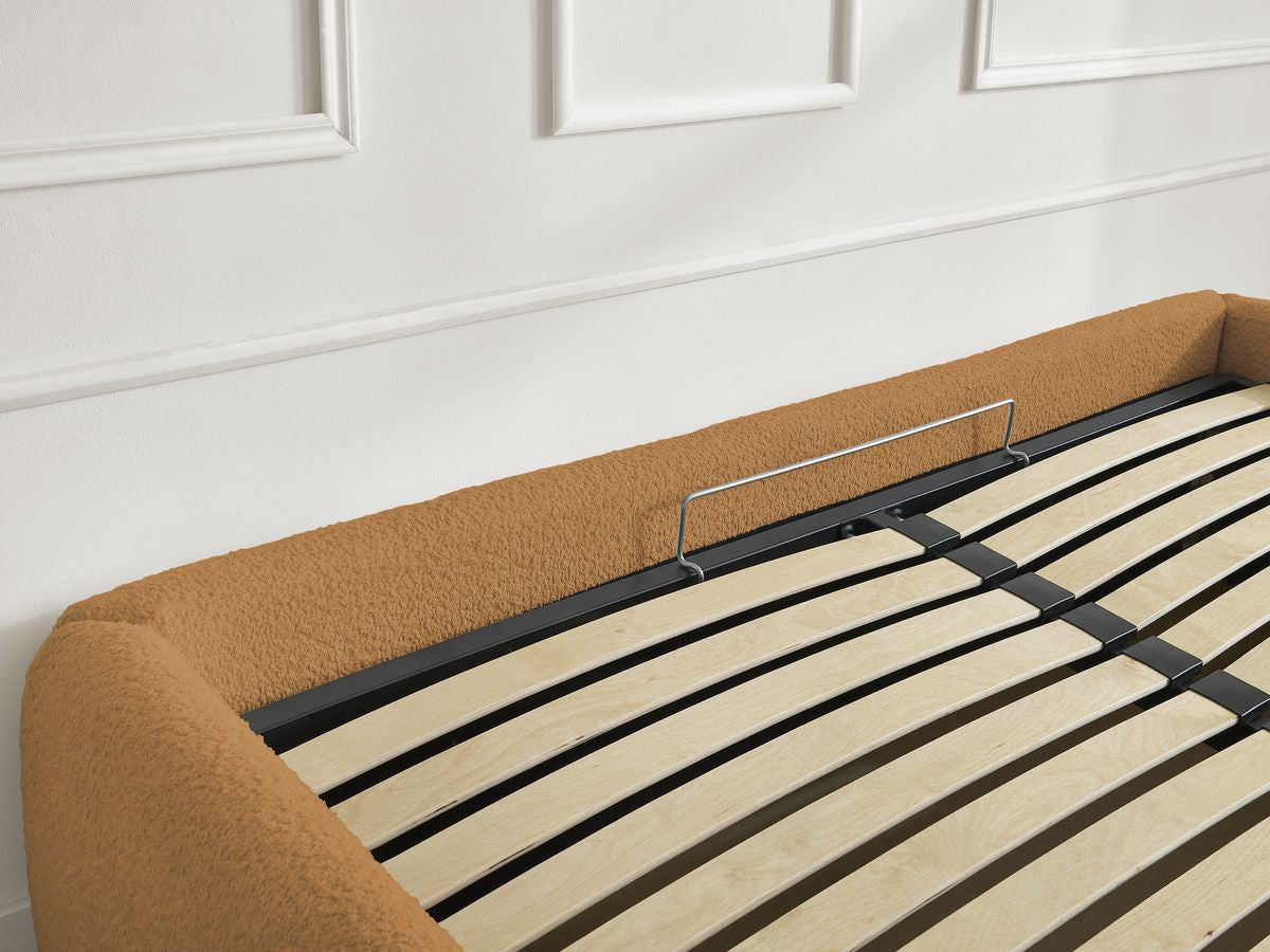 Sommier coffre INERA tissu bouclette