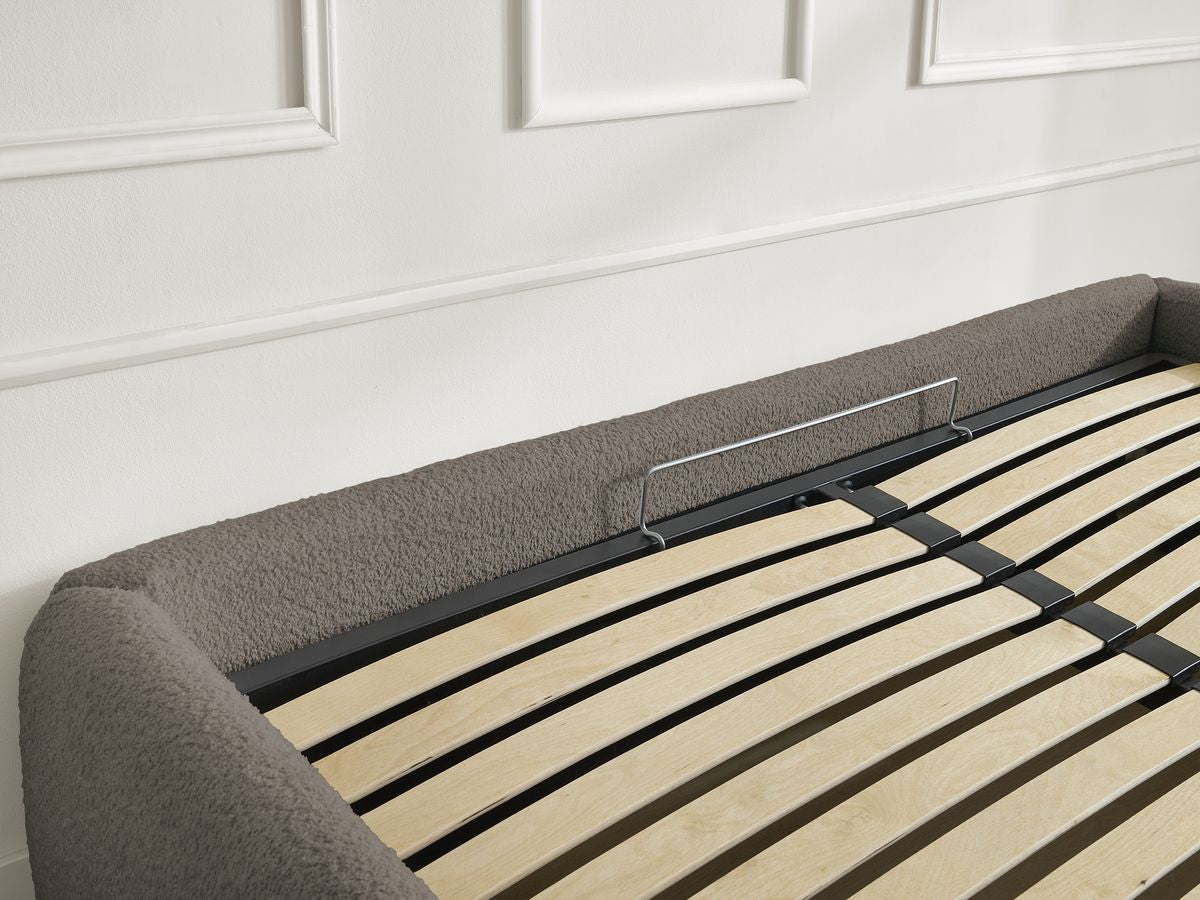 Sommier coffre INERA tissu bouclette