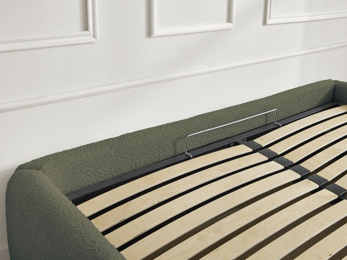 Sommier coffre INERA tissu bouclette