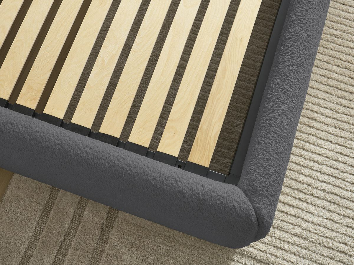 Sommier coffre INERA tissu bouclette